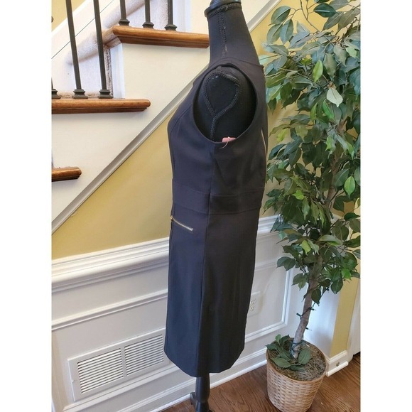 STYLE & CO Black Shift Dress Size 6 - Picture 6 of 10